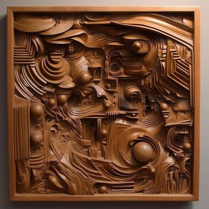 نموذج ثلاثي الأبعاد لآلة CNC 3D Art 